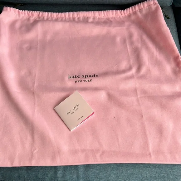 NWT Kate Spade Lavender, grey & cream satchel or tote. - Picture 13 of 13